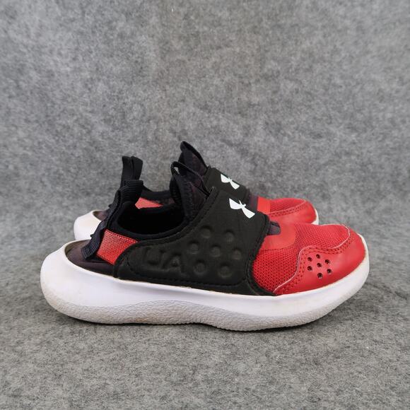 Under Armour Shoes Kids 12K Runplay Running Sneaker Slip On Active Casual Unisex - Picture 1 of 12